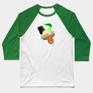 Pride Paintbrush Baseball T-Shirt